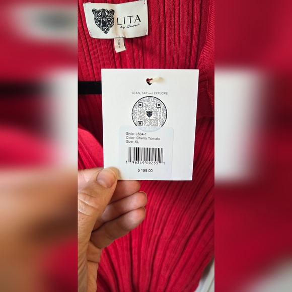 LITA by Ciara Mini Rib Polo Dress - Picture 3 of 5